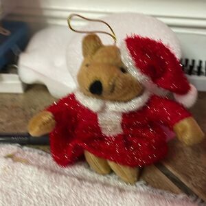 Toy O Rama Christmas bear ornament